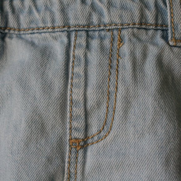 2/$20 Zara baby girl jean overall shorts 9 months - Picture 7 of 16